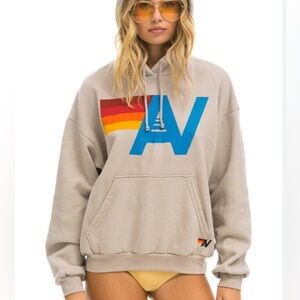 Aviator Nation Logo Pullover Hoodie
